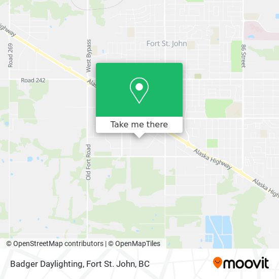 Badger Daylighting map