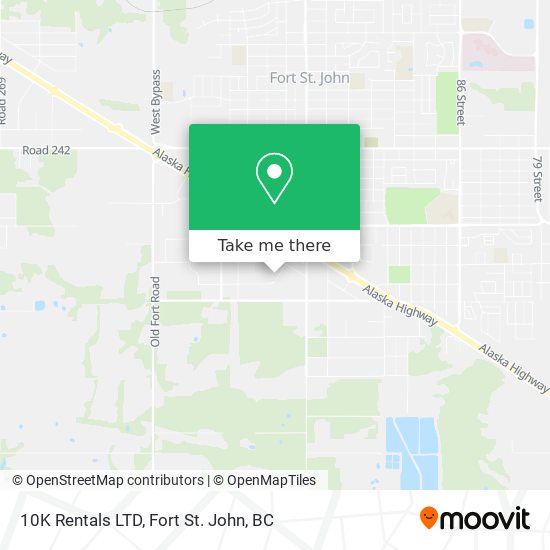 10K Rentals LTD map