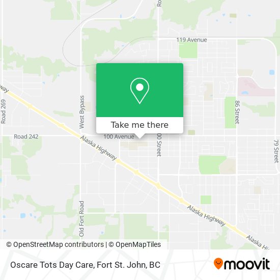 Oscare Tots Day Care map