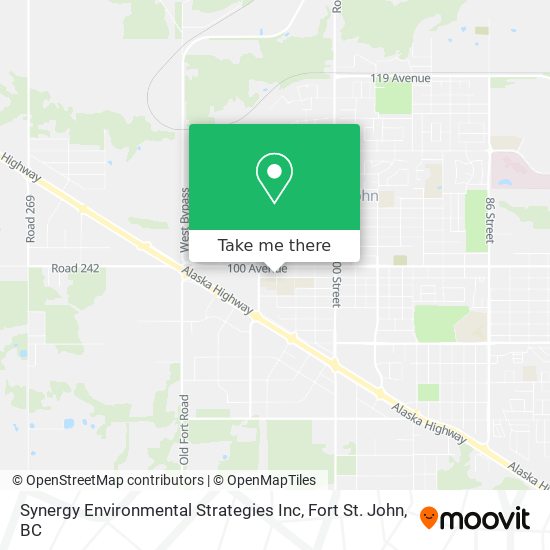 Synergy Environmental Strategies Inc map