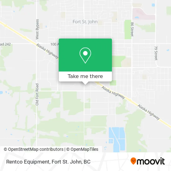 Rentco Equipment map