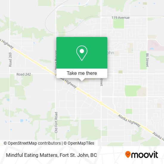Mindful Eating Matters map