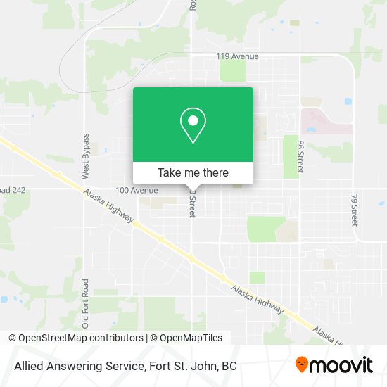 Allied Answering Service map