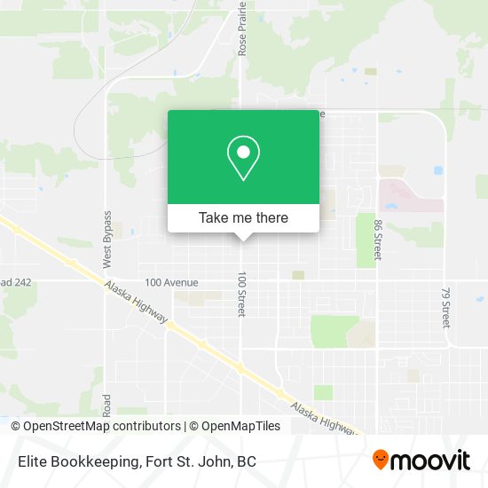 Elite Bookkeeping map