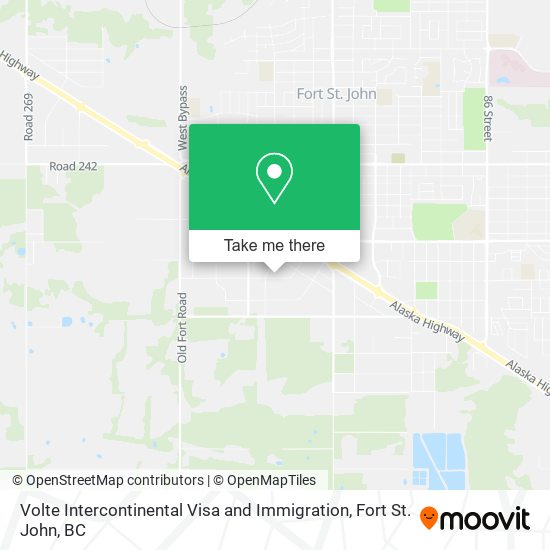 Volte Intercontinental Visa and Immigration map