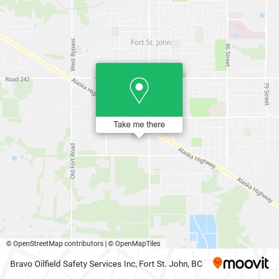 Bravo Oilfield Safety Services Inc map