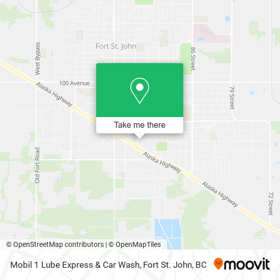 Mobil 1 Lube Express & Car Wash map