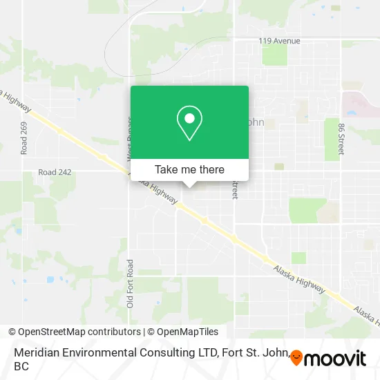 Meridian Environmental Consulting LTD map