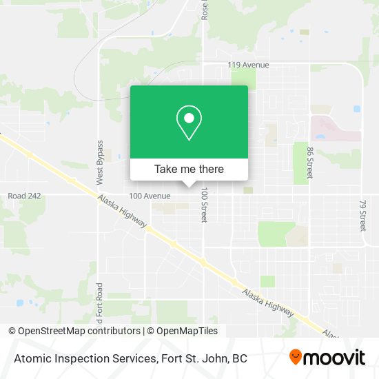 Atomic Inspection Services map