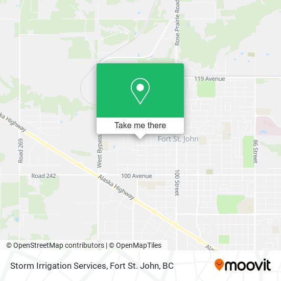 Storm Irrigation Services plan