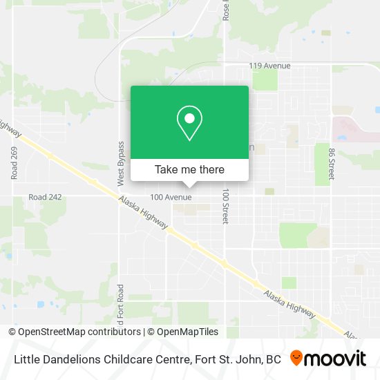 Little Dandelions Childcare Centre plan