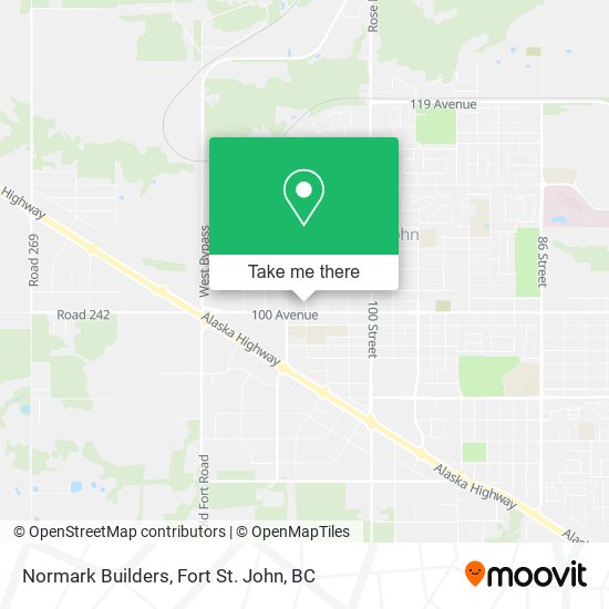 Normark Builders map