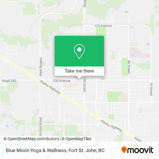 Blue Moon Yoga & Wellness map