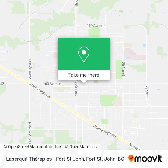 Laserquit Thérapies - Fort St John plan