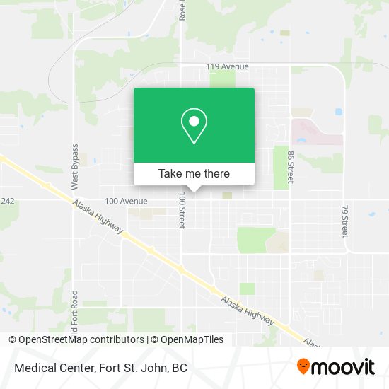 Medical Center map