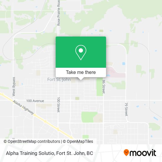 Alpha Training Solutio map