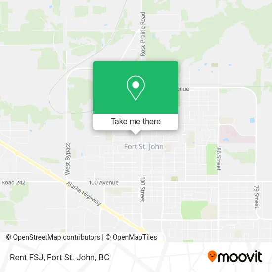 Rent FSJ map