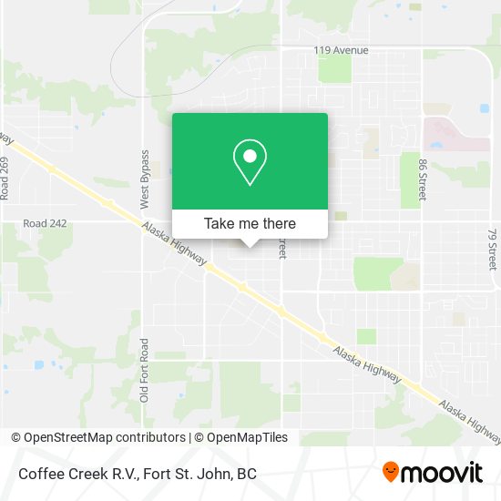 Coffee Creek R.V. plan