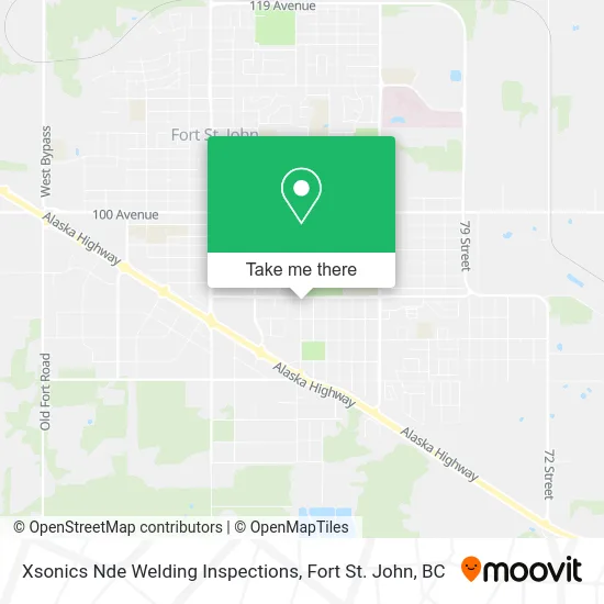 Xsonics Nde Welding Inspections map