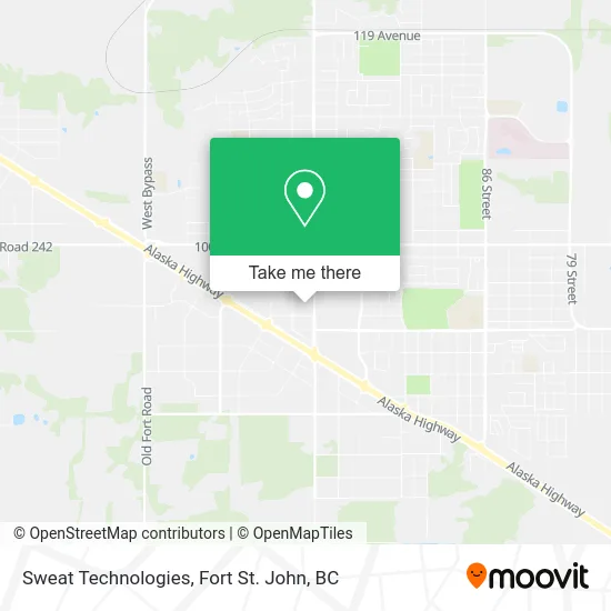 Sweat Technologies map