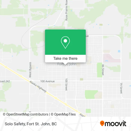 Solo Safety map
