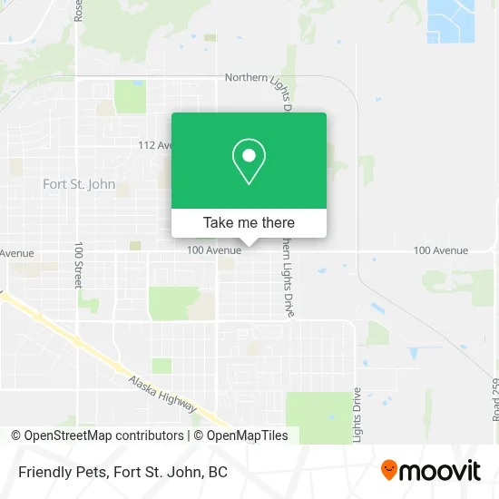 Friendly Pets map