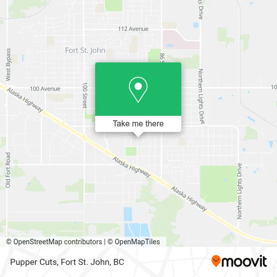 Pupper Cuts map