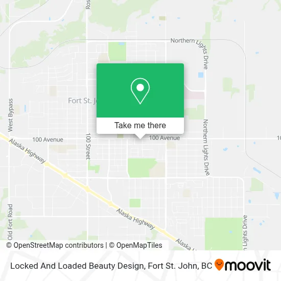 Locked And Loaded Beauty Design map