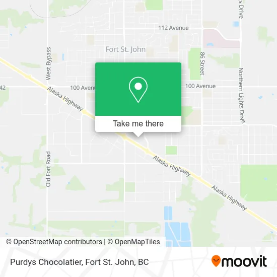 Purdys Chocolatier map