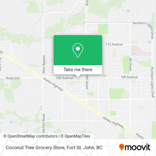 Coconut Tree Grocery Store map
