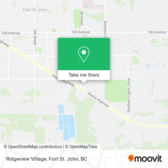 Ridgeview Village map