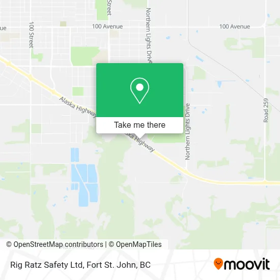Rig Ratz Safety Ltd map