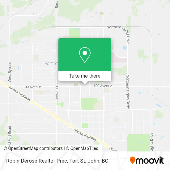 Robin Derose Realtor Prec map