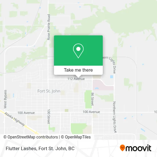 Flutter Lashes map