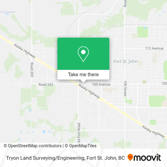 Tryon Land Surveying / Engineering map