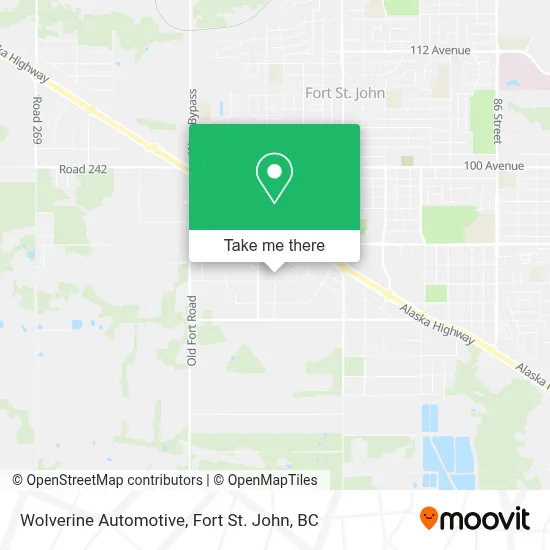 Wolverine Automotive map
