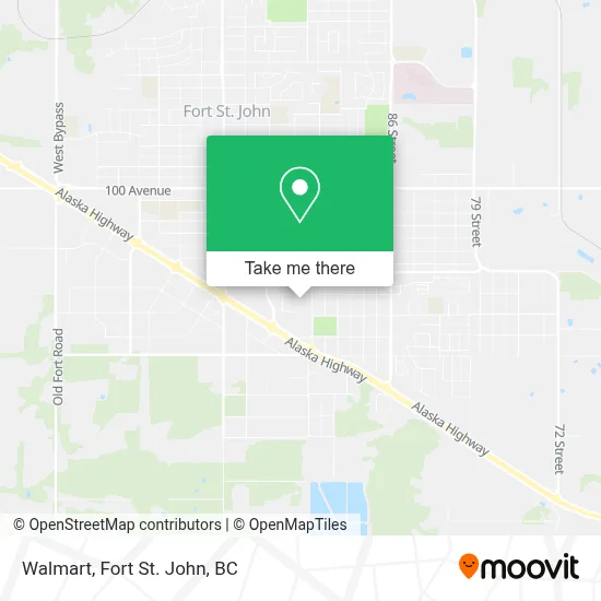Walmart map