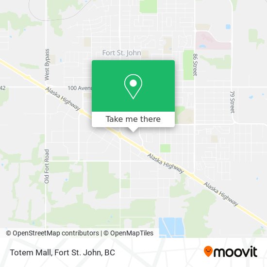 Totem Mall map