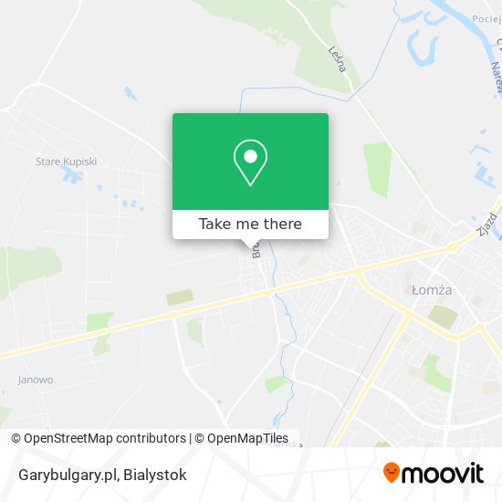 Garybulgary.pl map