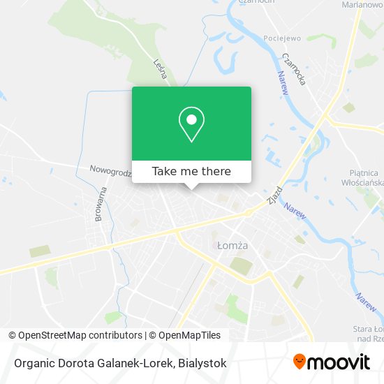 Organic Dorota Galanek-Lorek map