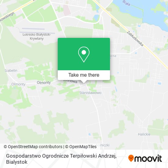 Карта Gospodarstwo Ogrodnicze Terpiłowski Andrzej
