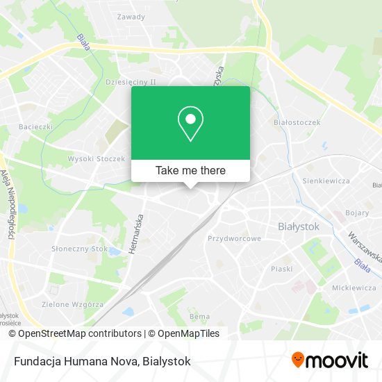 Fundacja Humana Nova map