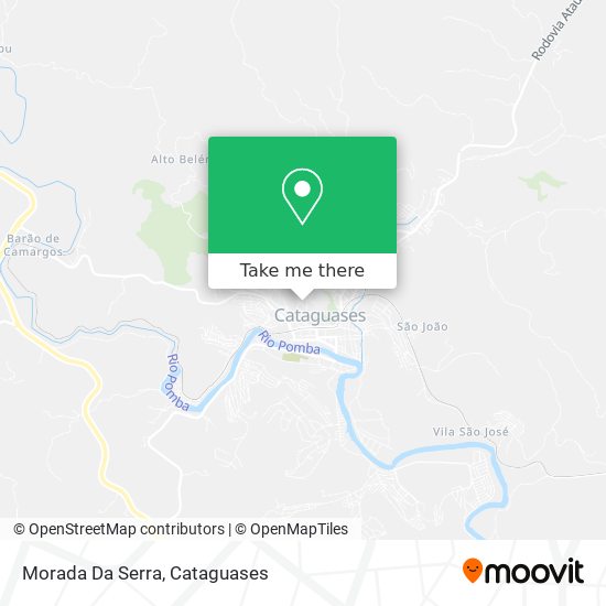 Mapa Morada Da Serra