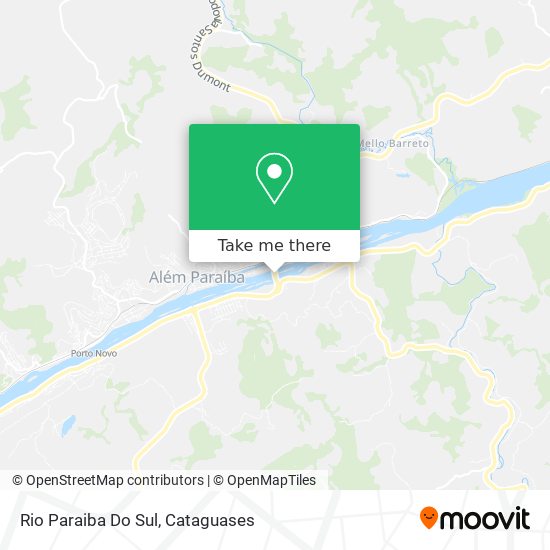 Rio Paraiba Do Sul map