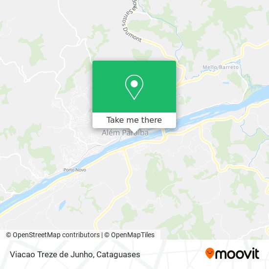 Viacao Treze de Junho map