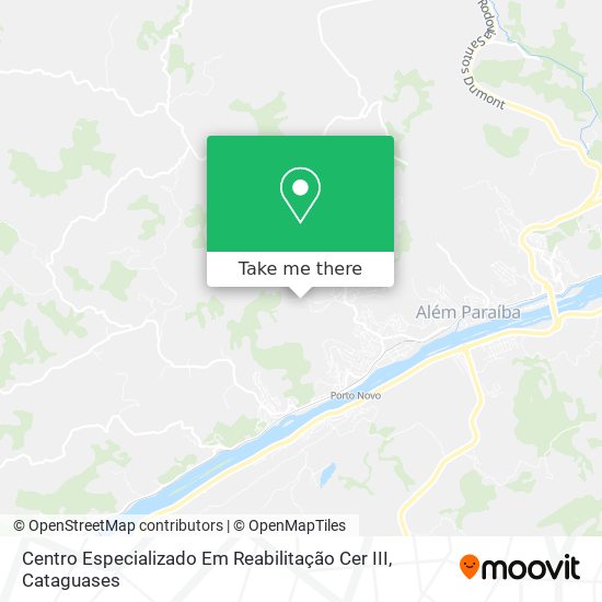 Centro Especializado Em Reabilitação Cer III map