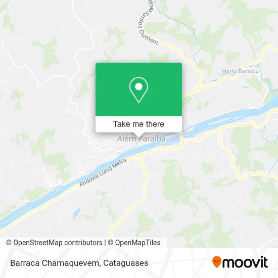 Barraca Chamaquevem map