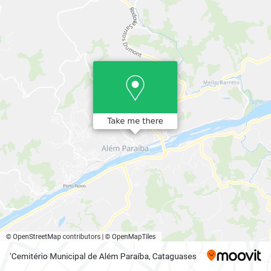 'Cemitério Municipal de Além Paraíba map