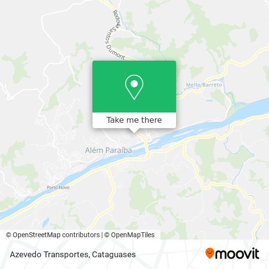 Mapa Azevedo Transportes