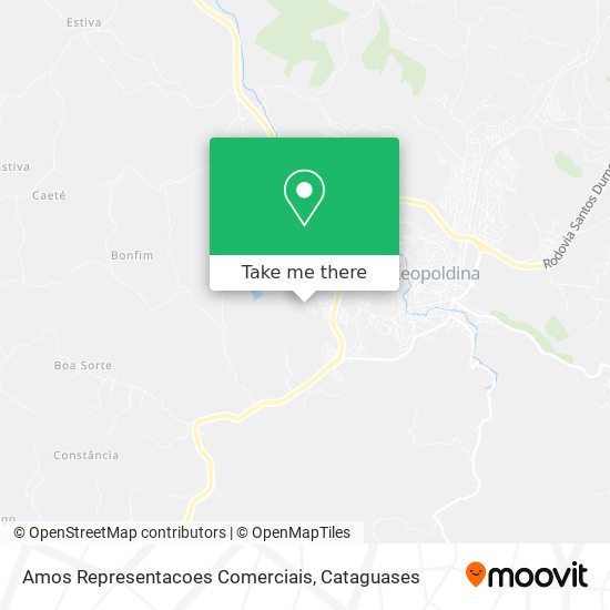 Mapa Amos Representacoes Comerciais
